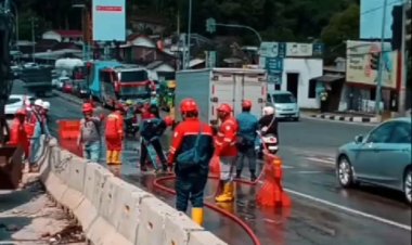 Kecelakaan Lalu Lintas di Exit Tol Bawen, Semarang: Korban Berhasil Dievakuasi