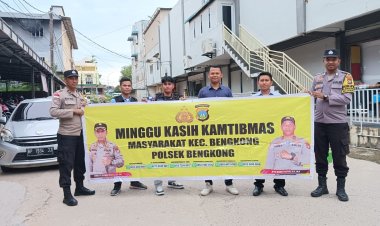 Kegiatan Minggu Kasih Kamtibmas Polresta Barelang di GBI Tabgha, Kota Batam