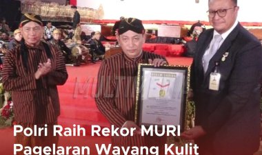 Polri Gelar Pertunjukan Wayang Kulit untuk Peringati Hari Bhayangkara ke-78