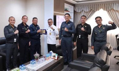 Kunjungan Kerja Profesi Pasis Sespimmen Polri Ke-64 Dilaksanakan di Kantor Walikota Batam
