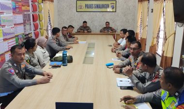 Polda Sumatera Utara Gelar Latpraops Patuh Toba 2024 Secara Virtual, Polres Simalungun Siap Wujudkan Tertib Berlalu Lintas