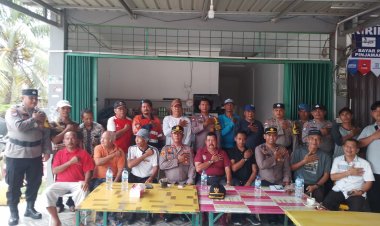 Dengarkan Keluhan Masyarakat Di Jumat Curhat, Kapolsek Sekupang Langsung Turun Mengecek Keluhan Warga