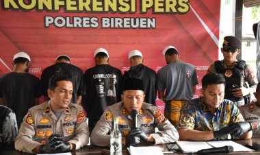 Komit Berantas Kenakalan Remaja  Polres Bireuen Kembali Amankan Kelompok Remaja Tawuran