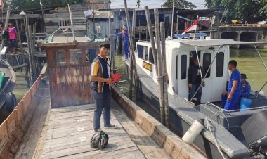 Antisipasi Barang Ilegal, Satpolairud Polres Karimun Laksanakan Pengawasan Pelabuhan Rakyat