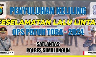 Sat Lantas Polres Simalungun Gelar Operasi Patuh Toba 2024: Fokus pada 7 Sasaran Prioritas