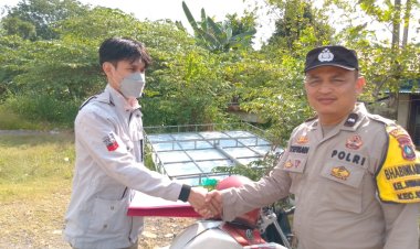 Bhabinkamtibmas Polsek Sekupang Sambangi Warga Himbau Cegah Curanmor