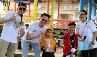 PT Capella Dinamik Nusantara Gelar ESG Mission Green Kalcer di Pantai Teluk Mata Ikan