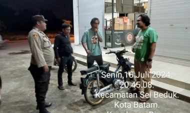 Patroli Cipkon Polsek Sungai Beduk, Cegah Aksi Kejahatan Dan Sampaikan Himbauan Kamtibmas