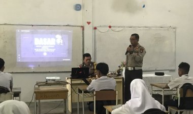 Operasi Patuh Seligi-2024 Polres Bintan, Sosialisasikan Keselamatan Berkendara Kepada Pelajar