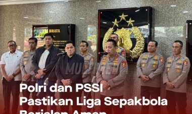 Rapat Kapolri dan Ketua PSSI Fokus pada Pengamanan Piala Presiden 2024