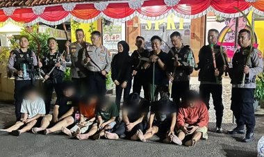 Tim Patroli Perintis Presisi Polres Metro Jakarta Barat Gagalkan Aksi Tawuran di Kemanggisan, Sajam Hingga Bom Molotov Berhasil Diamankan