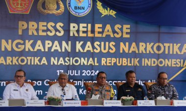 Bea Cukai Batam dan BNN Gagalkan Penyelundupan Narkotika  pada Kapal Berbendera Singapura