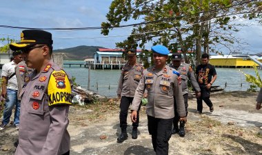 Kapolres  Bintan Kunjungan Kerja Ke Polsek Tambelan, Personel Jangan Melakukan Tindakan Yang Dapat Mencoreng Institusi