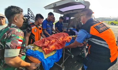 Lanud Raden Sadjad Evakuasi Wanita Natuna Penderita Tumor Ginjal ke Jakarta