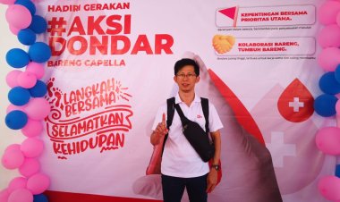 Aksi Donor Darah Bersama PT Capella Dinamik Nusantara di Batam