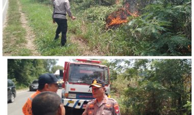 Kapolsek Sekupang Peringatkan Bahaya Puntung Rokok Pasca Kebakaran di Tiban