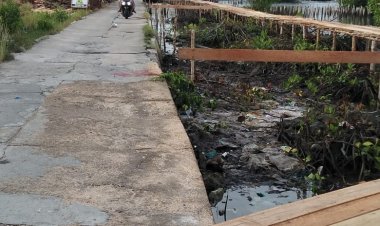 Program Pembangunan 2024: Penyambungan Jalan Beton Bertulang di Kelurahan Sedanau Berjalan Lancar