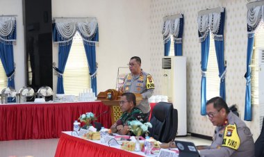 Kapolda Kepri Irjen Pol Yan Fitri Halimansyah Pimpin Rakorpam Kesiapan Pilkada 2024