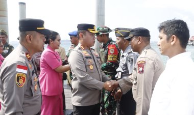 Kapolresta Barelang Lakukan Kunjungan Kerja ke Polsek Belakang Padang