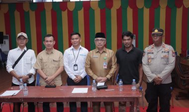 Polres Lingga Amankan Aksi Damai Gerakan Masyarakat (GERAM) Kabupaten Lingga