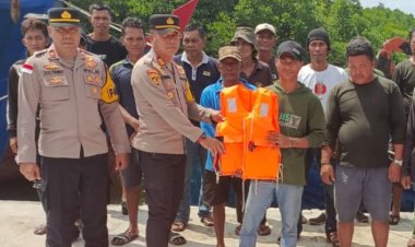 Upaya Polsek Bintan Timur Tingkatkan Keselamatan Nelayan di Laut