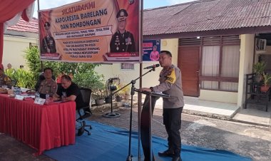 Kunjungan Kapolresta Barelang Ke Polsek Sekupang