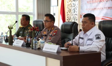 Kapolres Bintan Pimpin Rapat Koordinasi Lintas Sektoral Menuju Operasi Mantap Praja 2024