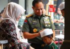 Tanda Rasa Syukur, Panglima TNI Beri Santunan Anak Yatim