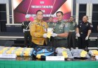 Pangdam XII/Tpr Serahkan 10,54 Kilogram Sabu ke BNN, Ajak Seluruh Pihak Berperang Melawan Narkoba