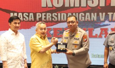 Kapolda Kepri Irjen Pol Yan Fitri Halimansyah Hadiri Kunjungan Kerja Komisi III DPR RI di Batam