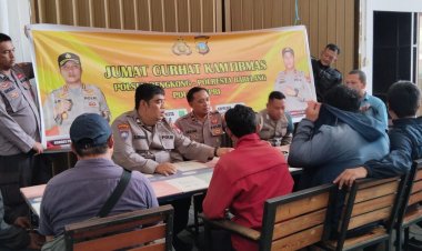 Kegiatan Jumat Curhat Kamtibmas Polresta Barelang Bersama Warga Kec. Bengkong oleh Polsek Bengkong