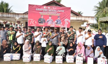 Sambut HUT RI Ke 79, Polres Bireuen Bersama TNI dan Pemda Ajak Masyarakat Kobarkan Semangat  Hari Kemerdekaan