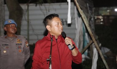 Kapolresta Barelang Pimpin Razia, 115 Motor Knalpot Brong Disita