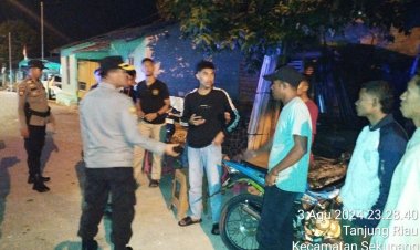 Operasi Cipkon, Polsek Sekupang Amankan 14 Sepeda Motor