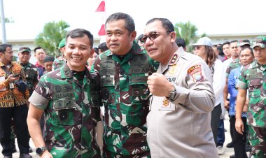 Kapolda Kepri Irjen Pol Yan Fitri Halimansyah Bersama KSAD Tinjau RSKI Pulau Galang