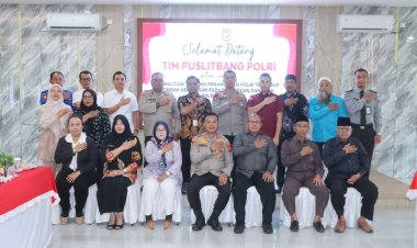 Kunjungan Puslitbang Polri ke Polres Karimun