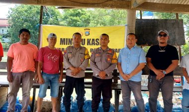 Minggu Kasih Kamtibmas bersama Warga/masyarakat  servic boat komp citra permai