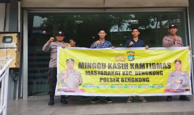 Polsek Bengkong Gelar Minggu Kasih Kamtibmas di Gereja GBI Tabgha