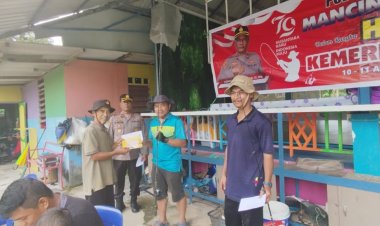 Kapolsek Sekupang Gelar Lomba Mancing Jelang HUT EI Ke 79