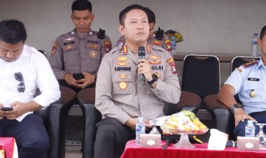 Kapolresta Barelang Kunjungan Kerja Ke Polsek Kawasan Bandara Hang Nadim dan Polsek Nongsa Sampaikan 6 Point Penting