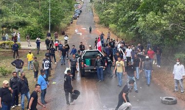 Kapolres Bintan Bersama FKPD Saksikan Langsung Penanggulangan Aksi Demo di Kantor KPUD Bintan
