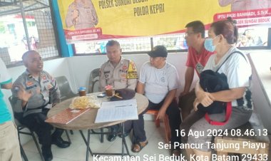 Polsek Sungai Beduk Kembali Laksanakan Giat Jumat Curhat