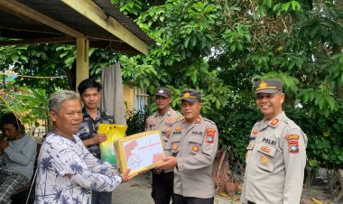 Kembali Giat Jumat Berkah Polres Lingga Bentuk Kedekatan Polri Dengan Masyarakat
