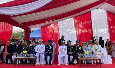 Kapolres Bintan Ikuti Upacara HUT RI ke-79 Tingkat Kabupaten Bintan