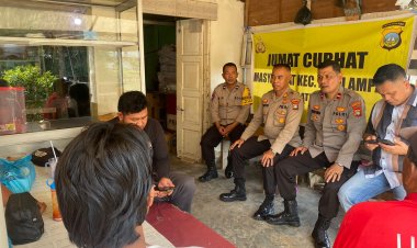 Kegiatan Jumat curhat Polsek Batu Ampar bersama Masyarakat Di Nagoya Garden kp seraya