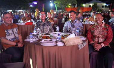 Danlanud RSA Hadiri Malam Resepsi HUT ke-79 Kemerdekaan RI di Natuna