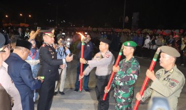 Kapolres Karimun Ikuti Rangkaian HUT RI Ke -79 di Kabupaten Karimun