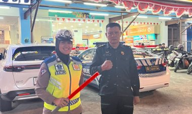 Polwan Polresta Barelang Tingkatkan Patroli Harkamtibmas Pada Malam Hari