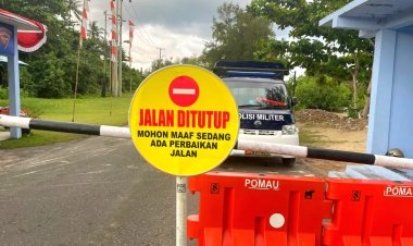 Pengumuman Penting: Perbaikan Jalan di Lanud Raden Sadjad Natuna, Jalan Ditutup