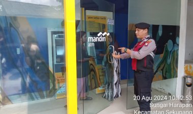 Polsek Sekupang Gelar Patroli Perbankan untuk Keamanan ATM